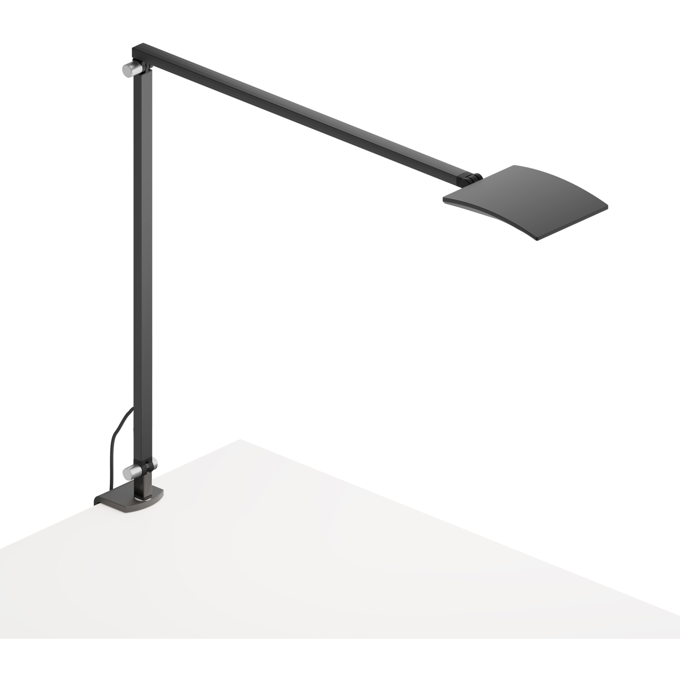 Mosso Pro 18.4 inch 5.50 watt Metallic black Desk Lamp Portable Light